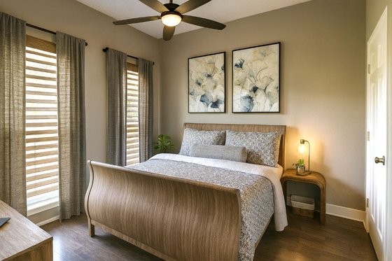 Interior - Bathroom for Barndominium House Plan #44-222 - 2 bed, 1 bath