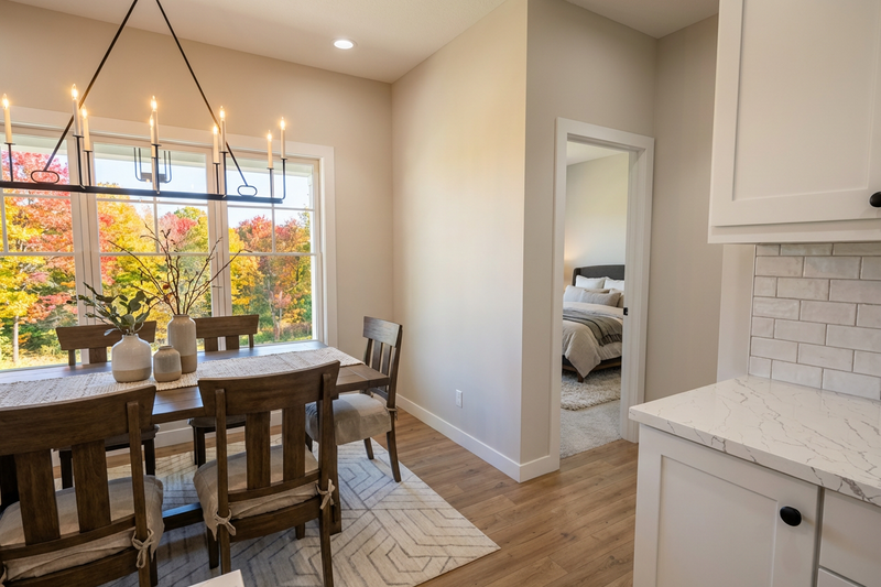 House Plan Design - Interior - Dining Room for Farmhouse House Plan #51-1538 - 3 bed, 3.5 bath