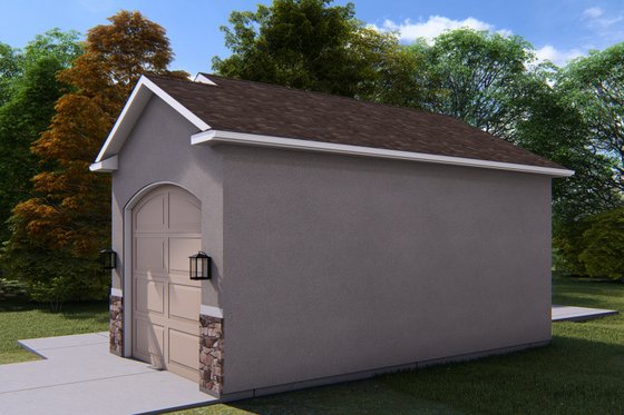 Exterior - Other Elevation for Traditional House Plan #1060-182, 0 bath