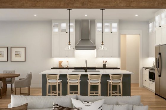 Interior - Kitchen for Farmhouse House Plan #430-336 - 3 bed, 2.5 bath