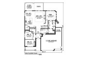 Ranch Style House Plan - 5 Beds 3 Baths 3304 Sq/Ft Plan #70-1552 