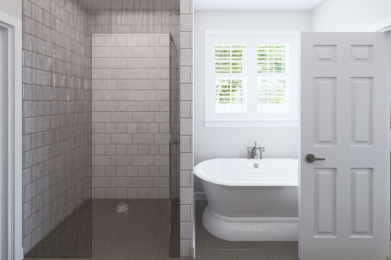 Home Plan - Interior - Master Bathroom 1 for Traditional House Plan #1060-219 - 3 bed, 2 bath