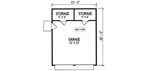 Traditional Floor Plan - Main Floor Plan #45-263