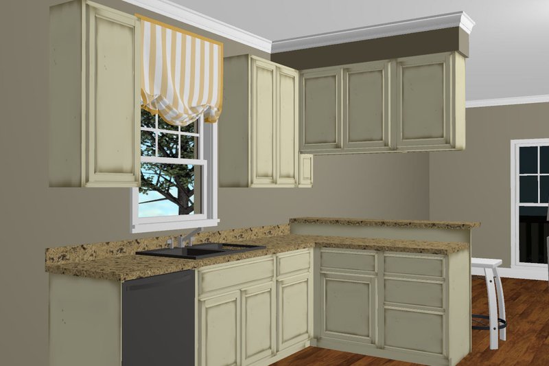 Architectural House Design - Interior - Other for Cottage House Plan #44-178 - 2 bed, 2 bath