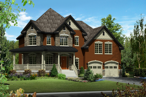 Traditional Exterior - Front Elevation Plan #25-4344