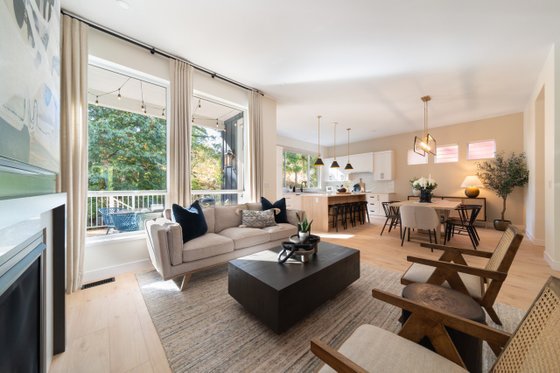 Interior - Family Room 4 for Farmhouse House Plan #1114-110 - 4 bed, 2.5 bath