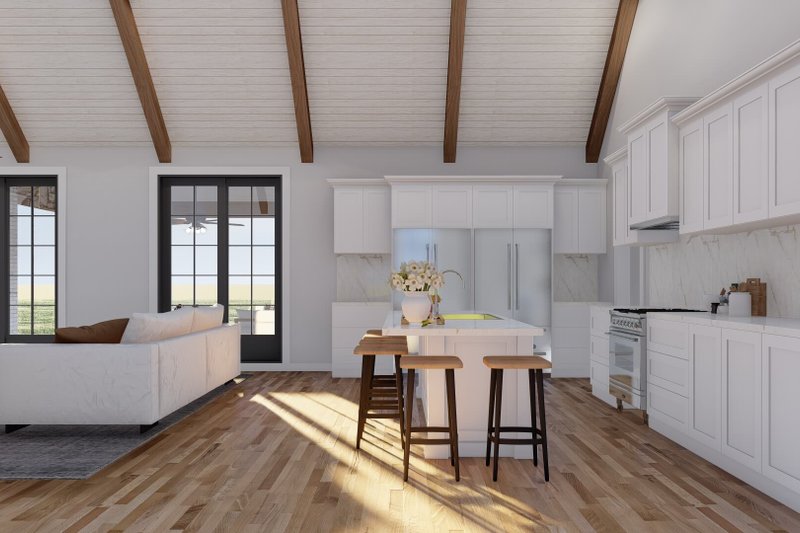 Home Plan - Interior - Kitchen 2 for European House Plan #923-80 - 3 bed, 2.5 bath