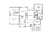 European Style House Plan - 5 Beds 3 Baths 3480 Sq/Ft Plan #424-80 