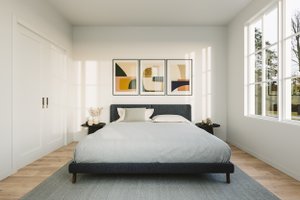 Interior - Bedroom for Farmhouse House Plan #23-2811 - 3 bed, 2 bath