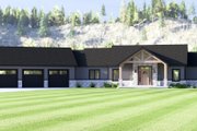 Country Style House Plan - 1 Beds 1 Baths 1738 Sq/Ft Plan #1064-357 