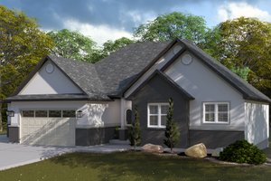 Traditional Exterior - Front Elevation Plan #1060-221