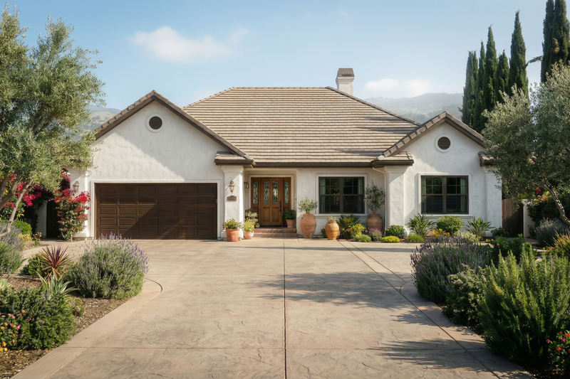 Dream House Plan - Mediterranean Exterior - Front Elevation Plan #515-74