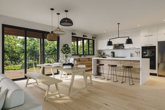 Interior - Kitchen for Craftsman House Plan #23-2724 - 4 bed, 2.5 bath