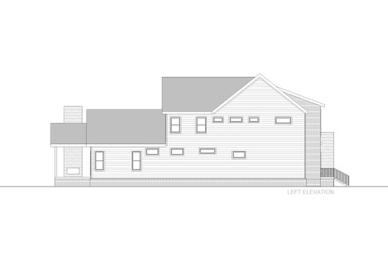 Exterior - Other Elevation for Contemporary House Plan #1085-6 - 5 bed, 4.5 bath
