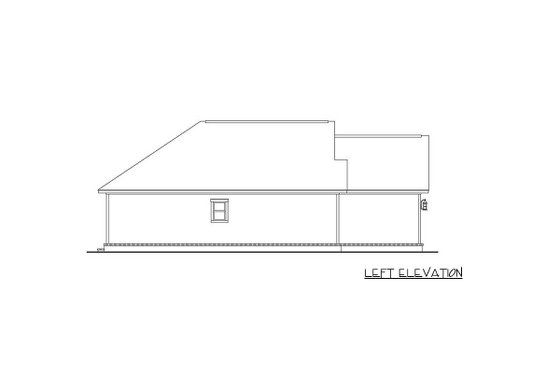 Exterior - Other Elevation for Farmhouse House Plan #430-77 - 3 bed, 2 bath