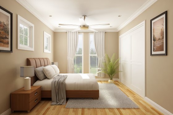 Interior - Bedroom for Farmhouse House Plan #888-1 - 3 bed, 2.5 bath