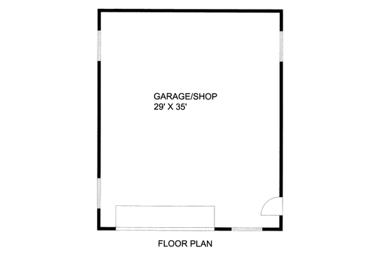 Floor Plan - Main Floor for Traditional House Plan #117-719, 0 bath