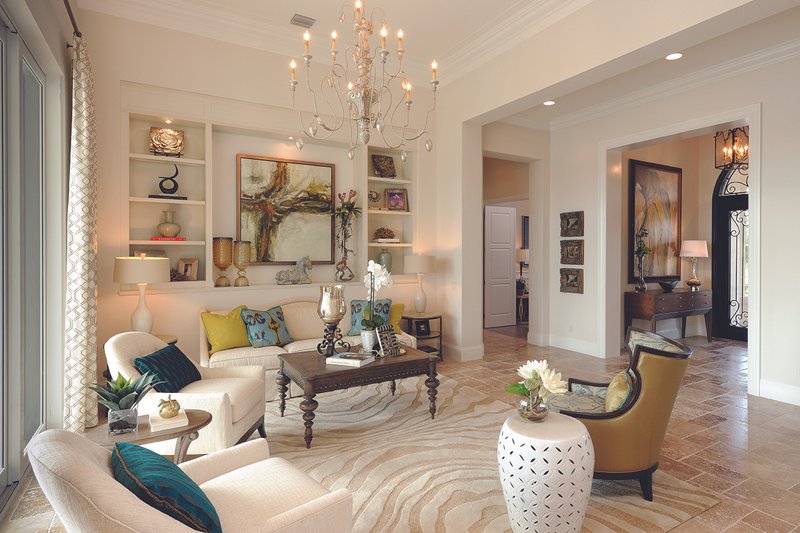 Dream House Plan - Living Room