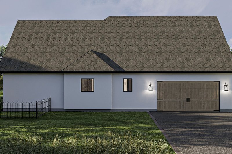 House Design - Exterior - Other Elevation 1 for Modern House Plan #455-398 - 4 bed, 4.5 bath