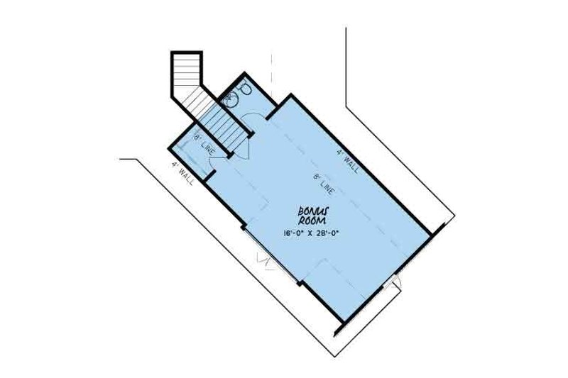 Dream House Plan - Floor Plan - Upper Floor for Country House Plan #17-3371 - 4 bed, 2.5 bath