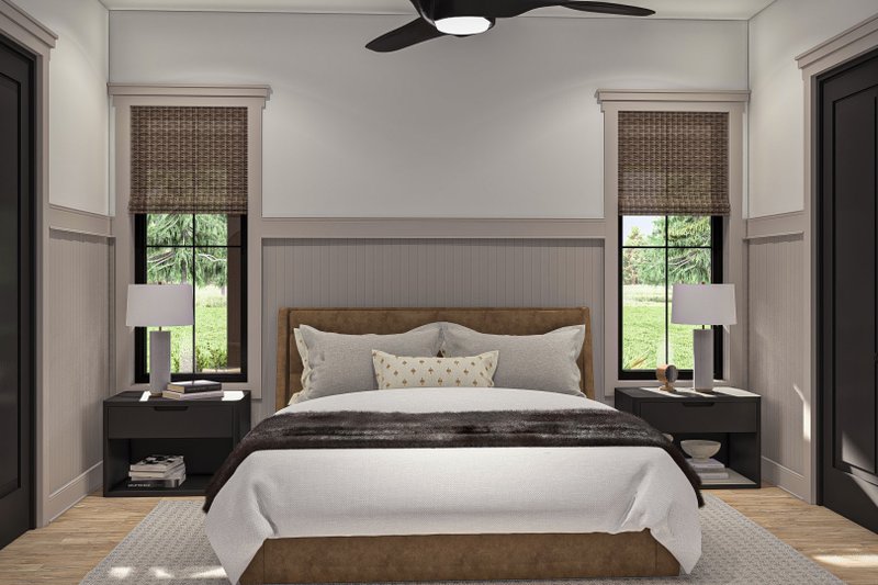 Architectural House Design - Interior - Master Bedroom for Barndominium House Plan #455-475 - 3 bed, 3 bath