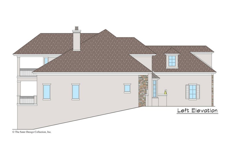 Dream House Plan - Exterior - Other Elevation 1 for European House Plan #930-517 - 4 bed, 3.5 bath