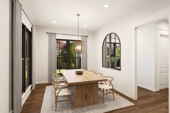 Interior - Dining Room for Farmhouse House Plan #430-390 - 4 bed, 3.5 bath