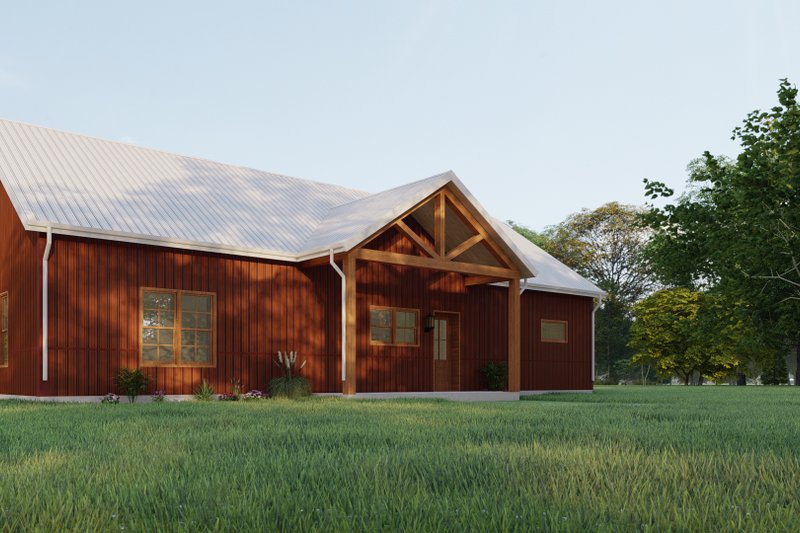Dream House Plan - Exterior - Other Elevation 7 for Farmhouse House Plan #1092-14 - 3 bed, 2 bath