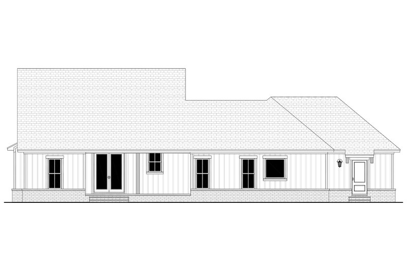 Dream House Plan - Exterior - Rear Elevation for Craftsman House Plan #430-391 - 3 bed, 2.5 bath