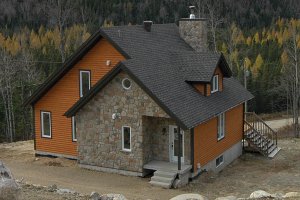 Exterior - Front Elevation for Cottage House Plan #23-2047 - 3 bed, 2 bath