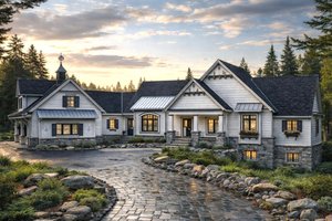 Dream House Plan - Exterior - Front Elevation for Craftsman House Plan #928-198 - 3 bed, 3.5 bath
