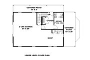 Cabin Style House Plan - 2 Beds 2.5 Baths 1588 Sq/Ft Plan #117-998 