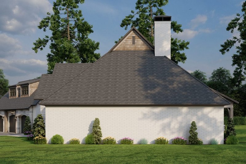 Home Plan - Exterior - Other Elevation 4 for Traditional House Plan #17-2385 - 4 bed, 3.5 bath