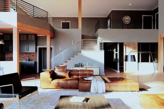 Interior - Family Room 2 for Country House Plan #1064-295 - 5 bed, 3.5 bath