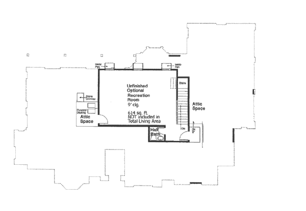 Home Plan - European Floor Plan - Other Floor Plan #310-696
