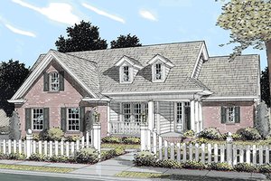 Farmhouse Exterior - Front Elevation Plan #20-119