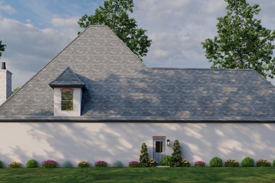Exterior - Other Elevation for European House Plan #923-31 - 4 bed, 3.5 bath