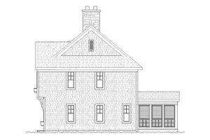 Exterior - Other Elevation 1 for Traditional House Plan #901-85 - 4 bed, 2.5 bath