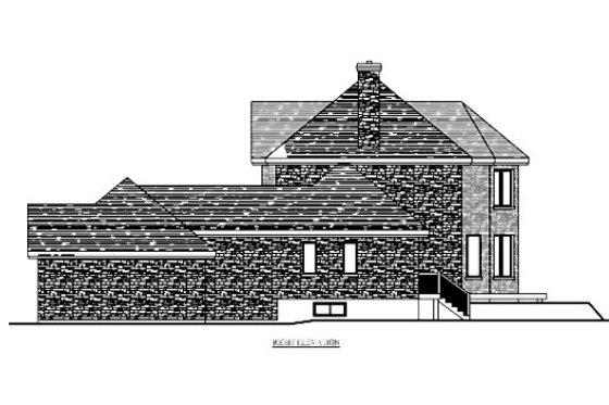 Exterior - Other Elevation for Colonial House Plan #138-332 - 3 bed, 2.5 bath