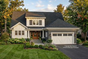 Craftsman Exterior - Front Elevation Plan #51-1300