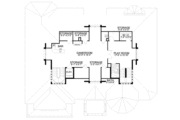 Mediterranean Style House Plan - 5 Beds 5.5 Baths 8441 Sq/Ft Plan #420-199 