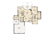European Style House Plan - 5 Beds 4 Baths 2992 Sq/Ft Plan #36-451 