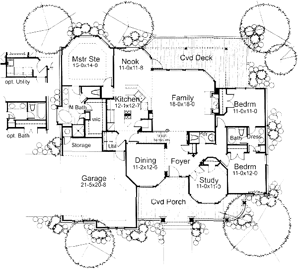 Farmhouse Floor Plan - Main Floor Plan #120-139