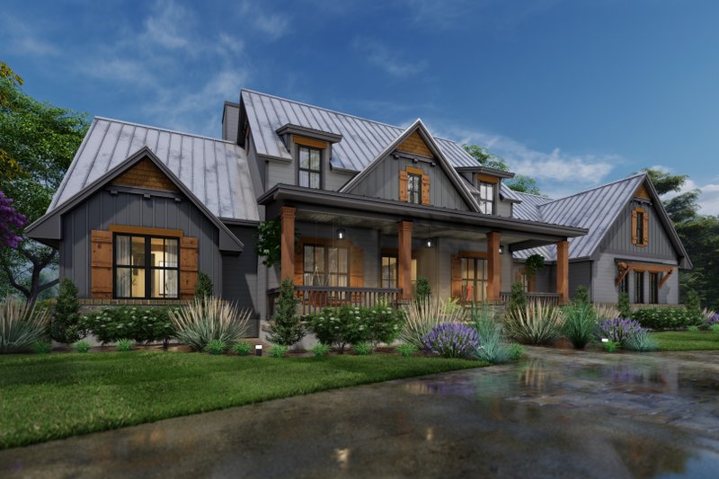 Home Plan - Exterior - Other Elevation 8 for Farmhouse House Plan #120-277 - 3 bed, 2.5 bath