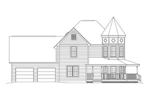 Exterior - Other Elevation for Victorian House Plan #57-226 - 3 bed, 2.5 bath