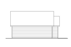 Exterior - Other Elevation for Traditional House Plan #124-656 - 1 bed, 1 bath