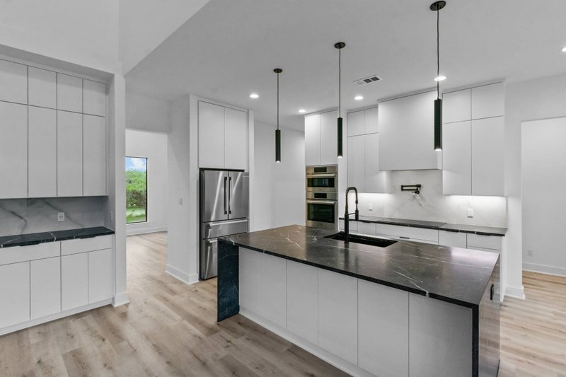 Dream House Plan - Interior - Kitchen for Modern House Plan #1110-38 - 4 bed, 5 bath