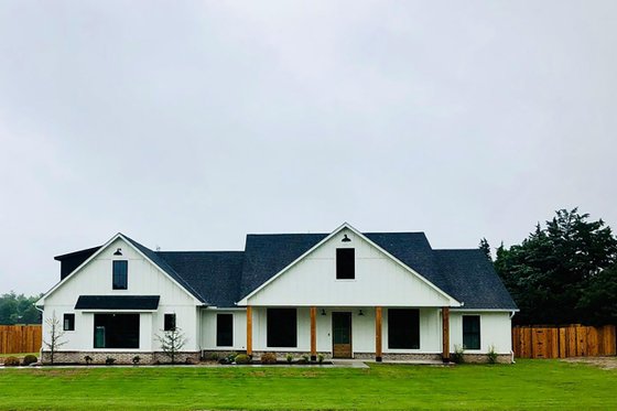 Exterior - Front Elevation 3 for Craftsman House Plan #430-201 - 4 bed, 3 bath