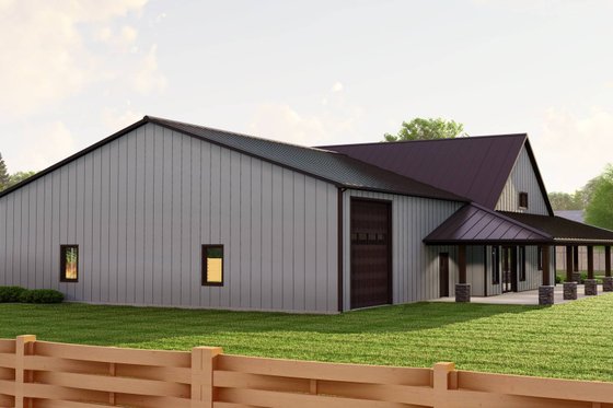 Exterior - Other Elevation for Country House Plan #1064-278 - 2 bed, 2.5 bath