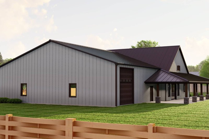 House Blueprint - Exterior - Other Elevation for Country House Plan #1064-278 - 2 bed, 2.5 bath